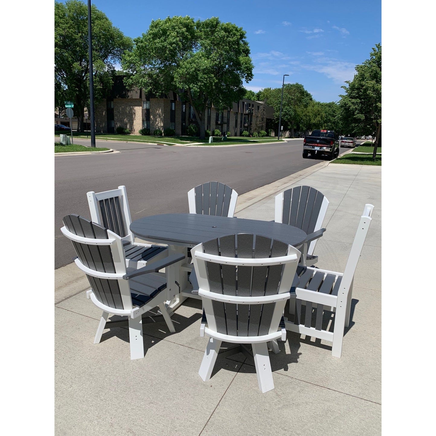 Creekside Classic (Adirondack) Swivel Dining Chair (C115)