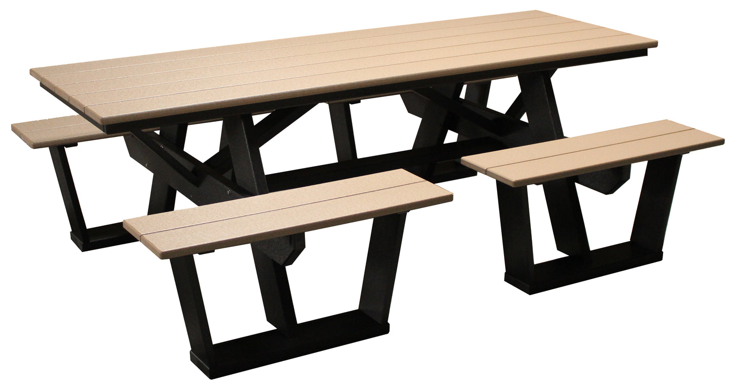 Creekside 7' Split Seat Picnic Table (SPT809)