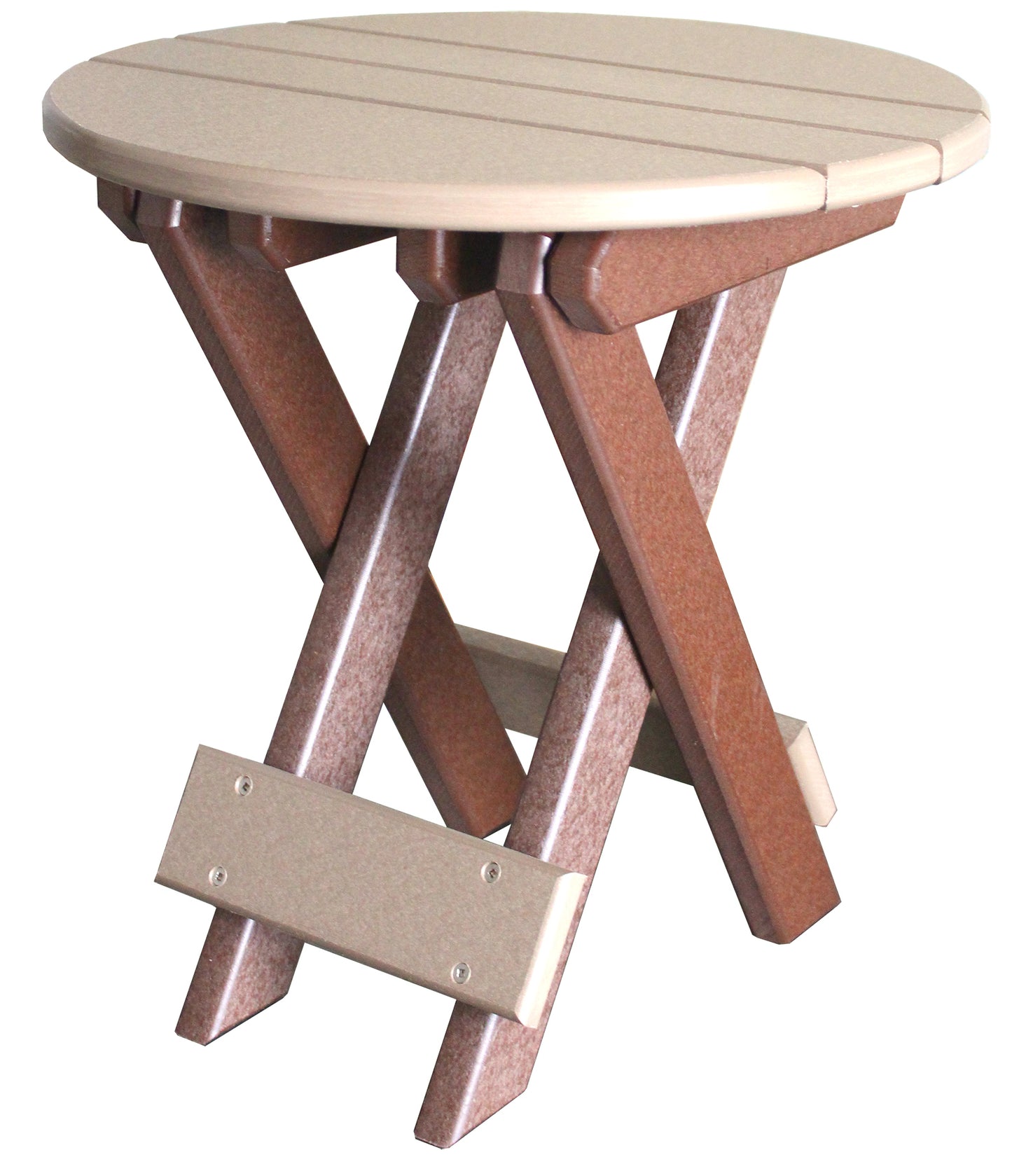 Creekside Round Folding End Table (RFT17)